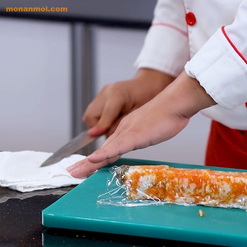 Bước 4 Hoàn thành Maki sushi