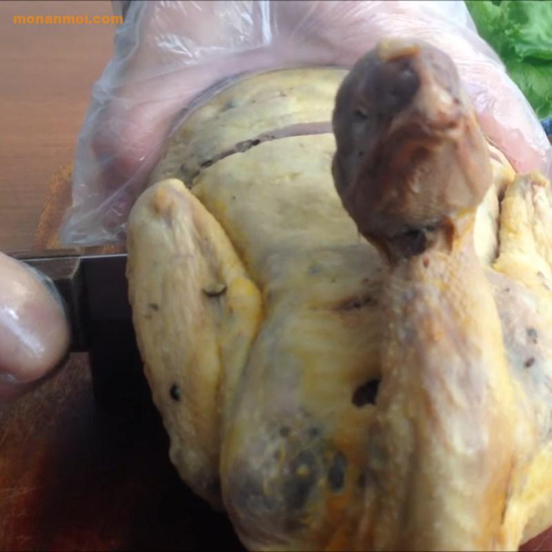 Bước 9 Hoàn thành Gà nhồi thịt hấp
